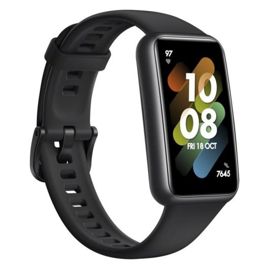 Pulsera de actividad Huawei Band 7 Bluetooth AMOLED Negro 14 días monitorización avanzada