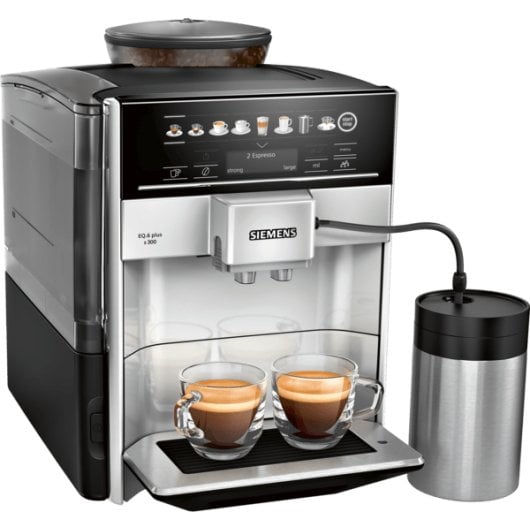 Cafetera Superautomática Siemens EQ.6 TE653M11RW 1,7L 1500W 2 Tazas Molinillo Integrado Plata