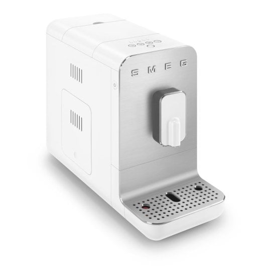 Cafetera superautomática SMEG BCC11WHMEU 1,4L 19 bar con molinillo integrado blanco/gris