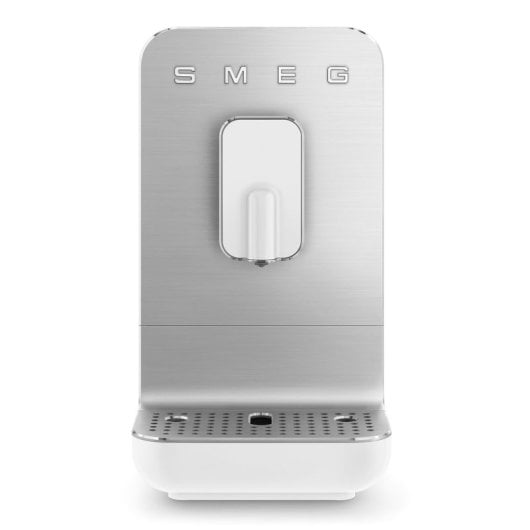 Cafetera superautomática SMEG BCC11WHMEU 1,4L 19 bar con molinillo integrado blanco/gris