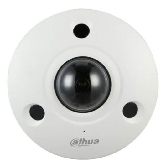 Câmara Dahua DH-IPC-EBW81242-AS-S2 Fisheye WizMind AI de 12 MP com lente de 1,85 mm