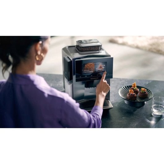 Cafetera Superautomática Siemens EQ.900 TQ903DZ3 2,3L 19 bar 1500W Wi-Fi pantalla táctil