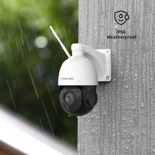 Cámara IP Foscam SD2X domo motorizada 350° zoom óptico 18x visión nocturna