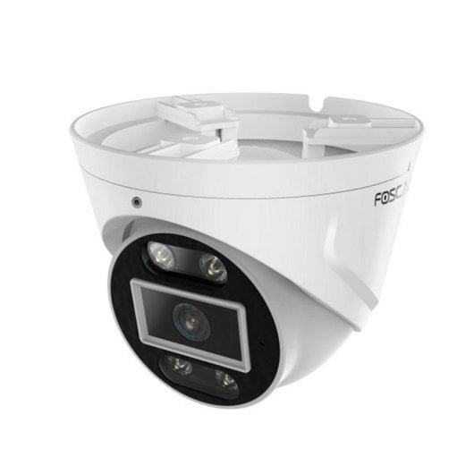 Cámara domo Foscam T5EP 5MP PoE exterior con focos automáticos, sirena y detección avanzada