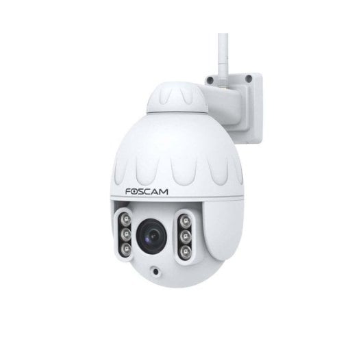 Caméra de surveillance Foscam SD4 FullHD Vision Nocturne Intérieur et Extérieur Détection IA Contrôle Vocal Audio Bidirectionnel