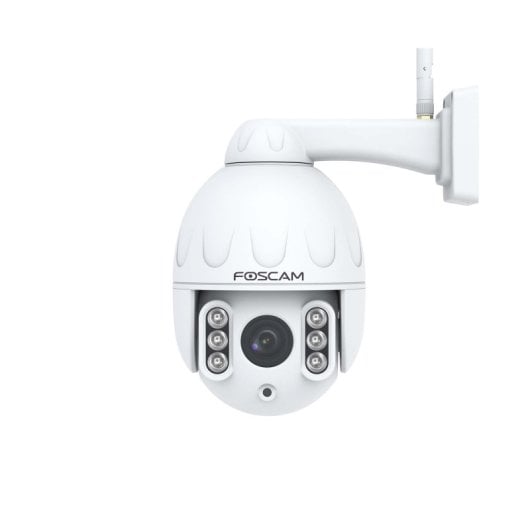 Caméra IP Foscam SD4 dôme motorisée, zoom optique x4, vision nocturne, 50 m, IP66, Wi-Fi double bande