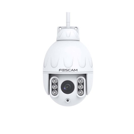 Caméra IP Foscam SD4 dôme motorisée, zoom optique x4, vision nocturne, 50 m, IP66, Wi-Fi double bande