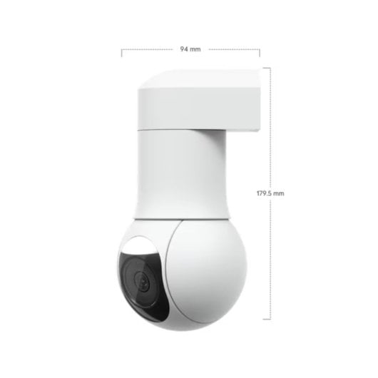 Cámara IP Ubiquiti G5 PTZ Dome PoE+ 4MP 3.42–6.85mm Exterior IP66 visión nocturna IR PTZ