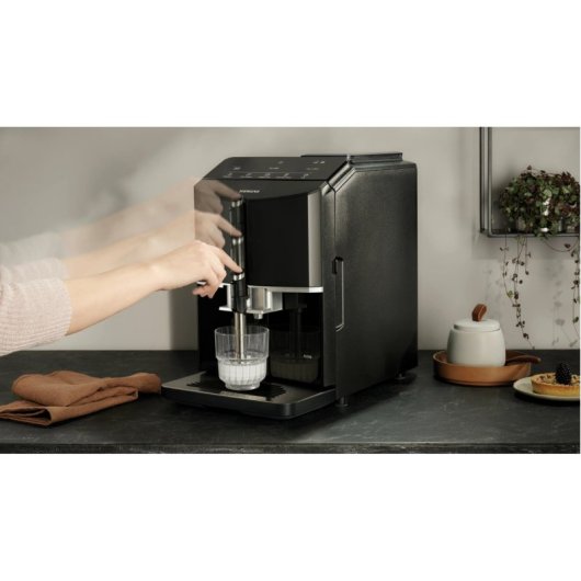 Cafetera Automática Siemens EQ.300 TF301E19 1.4L 15 bares molinillo integrado LCD Negro