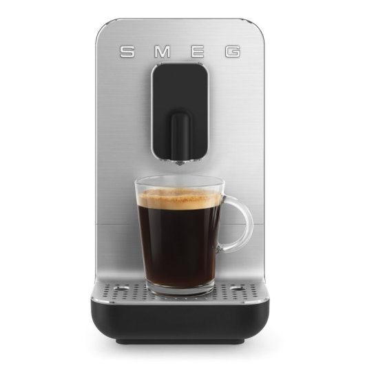 Cafetera Superautomática SMEG BCC11BLMEU 1.4L 19 bar molinillo integrado gris