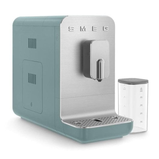 Cafetière expresso automatique Smeg BCC13EGMEU 1,4 L 19 Bars broyeur chauffetasses verte
