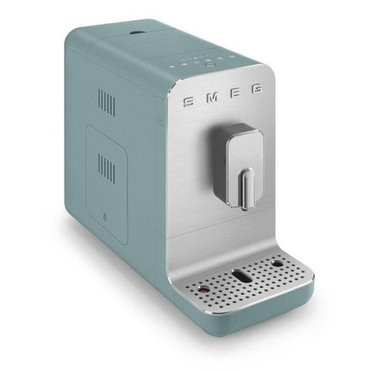 Cafetière expresso automatique Smeg BCC13EGMEU 1,4 L 19 Bars broyeur chauffetasses verte