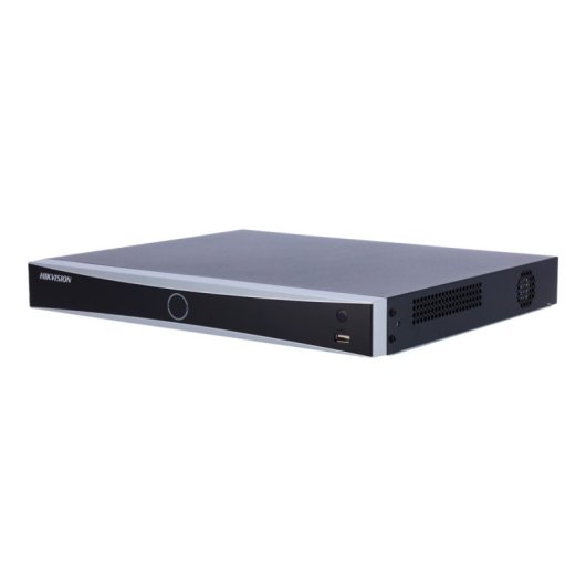 Grabador NVR Hikvision DS-7608NXI-K2 8 Canales 12MP PoE AcuSense H.265+ Negro