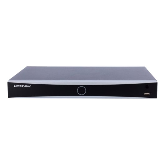 Grabador NVR Hikvision DS-7608NXI-K2 8 Canales 12MP PoE AcuSense H.265+ Negro