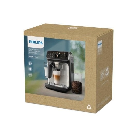 Cafetière robot café Philips EP4441/50 1,8L 15 bars LatteGo écran TFT