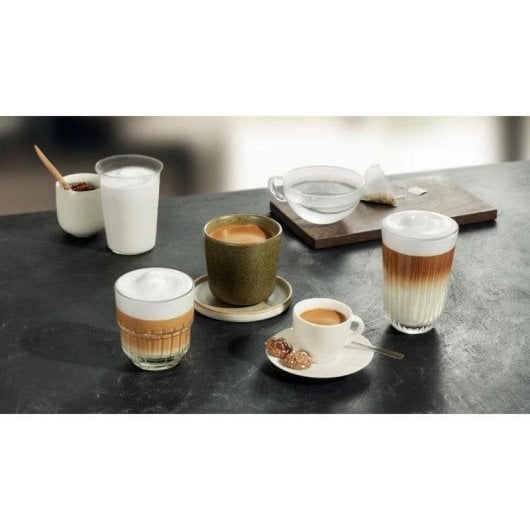 Cafetière robot café Siemens EQ.500 TP511R09 1,9L 15 bars écran TFT broyeur céramique