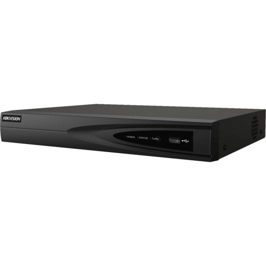 Gravador NVR Hikvision DS-7616NI-Q1(D) 16 canais 8MP PoE H.265+ 4K Preto