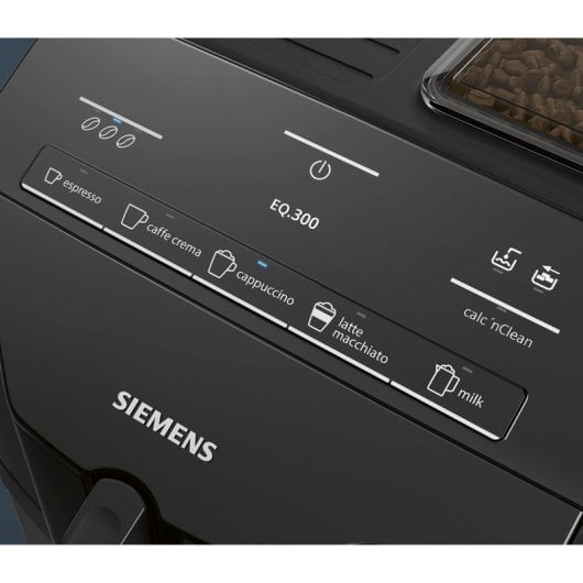 Cafeteira Superautomática Siemens EQ.300 TI35A209RW 1.4L 15 bar Preto com Moinho Cerâmico