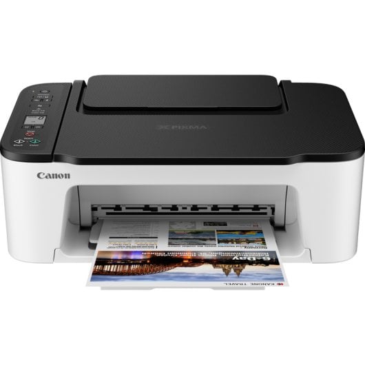 Impresora Inyección de tinta Wi-Fi Canon PIXMA TS3452 escáner, copia y fotos sin bordes