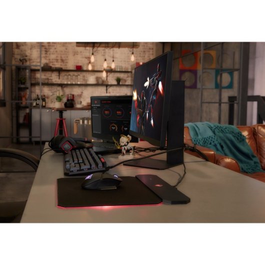 Souris HP OMEN sans fil 16000 DPI ambidextre Bluetooth + USB Type-A
