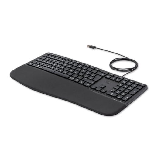 Teclado de membrana HP 480 Comfort Layout ES con teclas programables y ángulo ajustable