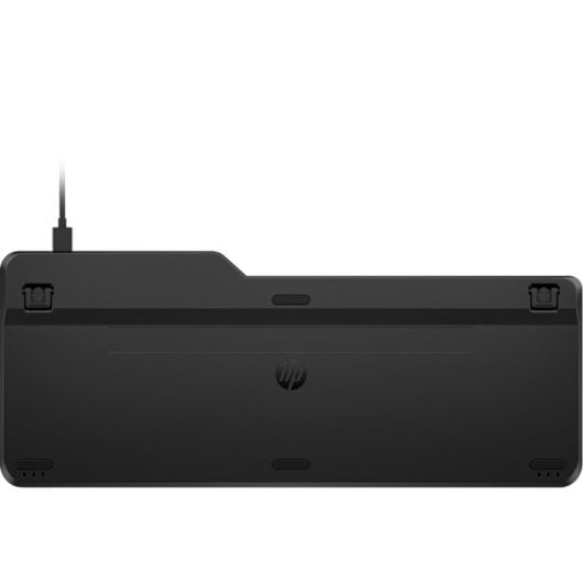 Teclado HP 405 QWERTY ES Membrana Retroiluminado USB 12 Teclas Programables Negro
