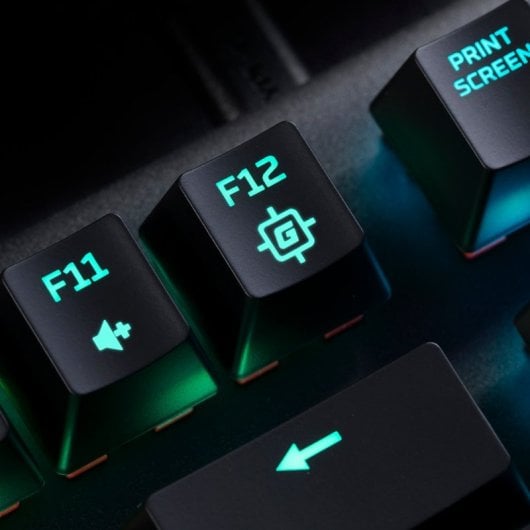 Teclado mecánico HyperX Alloy Origins Core Layout US RGB TKL switches Aqua