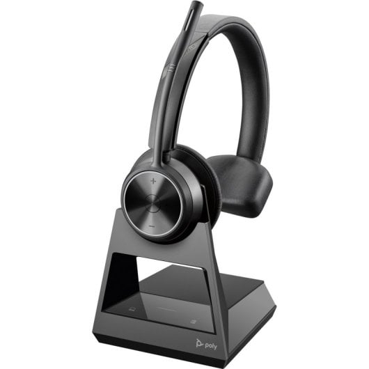 Auriculares POLY Inalámbricos DECT con Micrófono Retráctable y Diseño Supraaurales