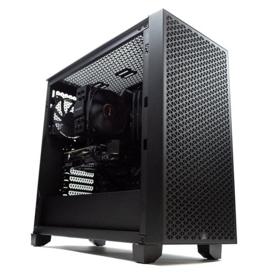PcCom Studio Intel Core i5-14400F / 32GB / 2TB SSD / RTX 5060 Ti + Windows 11 Pro - Negro