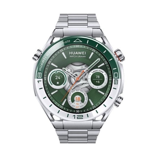 Huawei Watch Ultimate Bluetooth GPS 48mm AMOLED Titânio Verde Resistente à água 10ATM SpO2