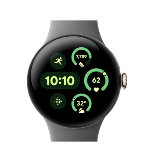 Smartwatch Google Pixel Watch 3 AMOLED 32 Go Wi-Fi GPS Aluminio Gris