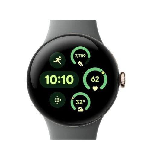 Google Pixel Watch 3 LTE WiFi GPS NFC 41mm AMOLED Aluminium Or Gris S/L IP68 Pulsomètre SpO2