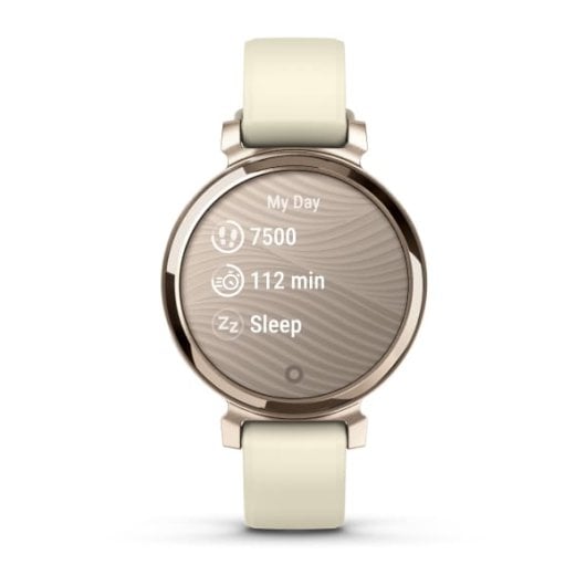 Smartwatch Garmin Lily 2 Oro/Crema, GPS, Caja Aluminio, Pantalla LCD Táctil, 24.4g