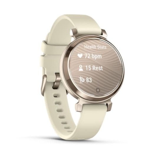 Smartwatch Garmin Lily 2 Oro/Crema, GPS, Caja Aluminio, Pantalla LCD Táctil, 24.4g