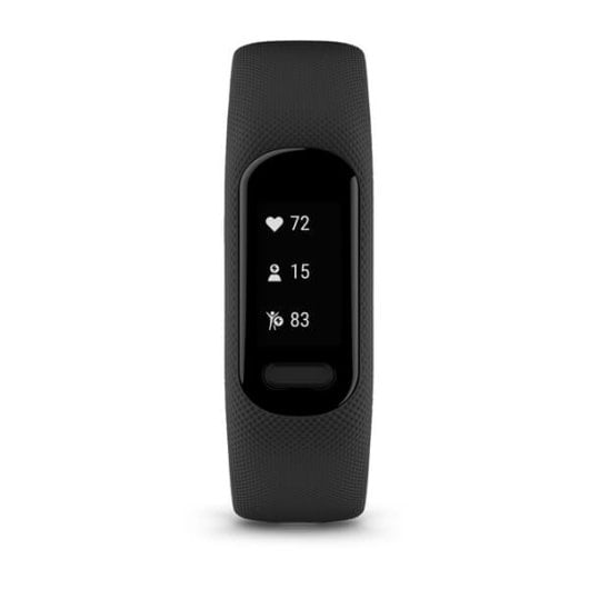 Bracciale attività Garmin Vivosmart 5 OLED Touchscreen GPS Nero L