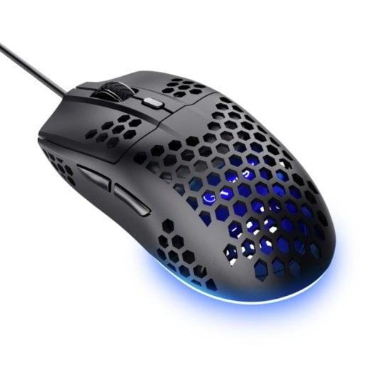 Mouse Trust GXT 928 Helox Ultralight 6400 DPI RGB Programmabile USB-A Nero