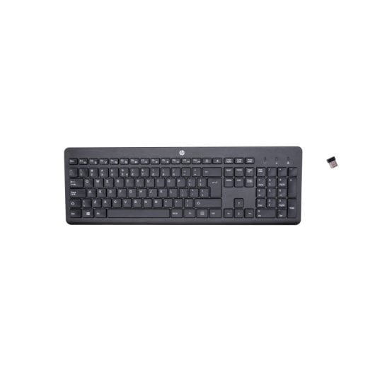 Teclado de membrana HP 230 Wireless Layout QWERTZ DE kabellos leise