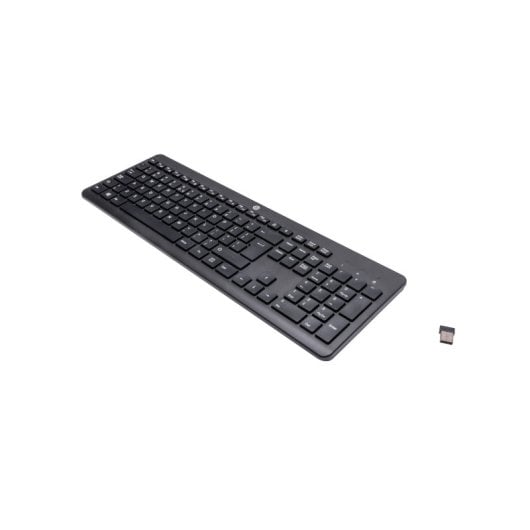 Teclado de membrana HP 230 Wireless Layout QWERTZ DE kabellos leise