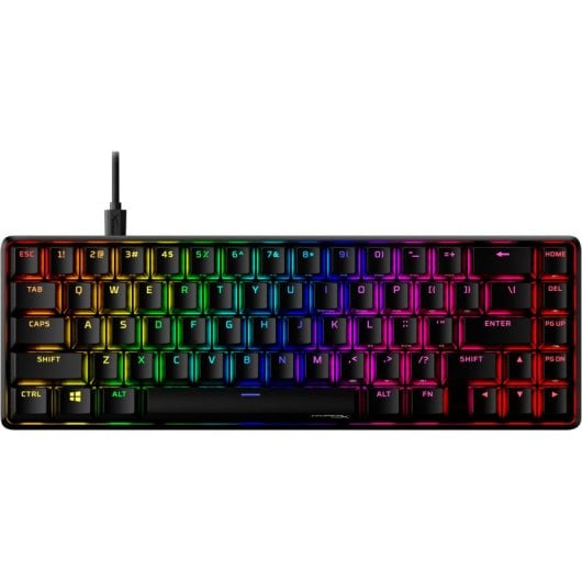 Tastiera meccanica HyperX Alloy Origins 65 Layout US Retroilluminata RGB Nera