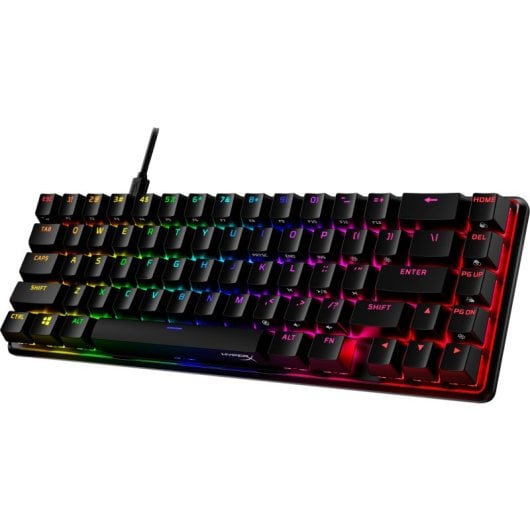 Tastiera meccanica HyperX Alloy Origins 65 Layout US Retroilluminata RGB Nera