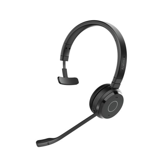 Auriculares Jabra inalámbricos Bluetooth 5.2 con Cancelación de Ruido pasiva y Micrófono negro