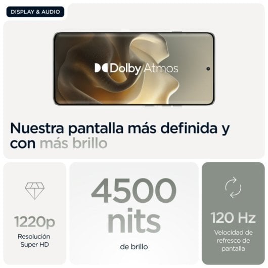 Motorola Edge 60 Pro Smartphone 5G 12 Go 512 Go Écran OLED 6,67 pouces Charge rapide Gris