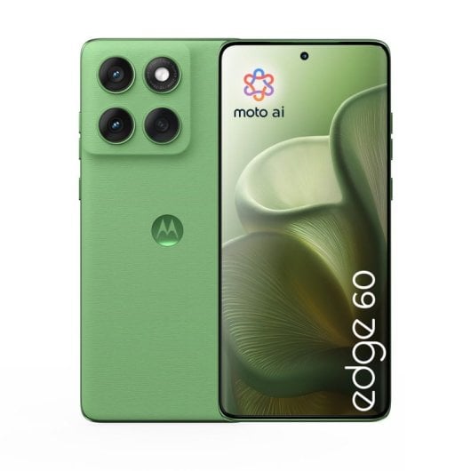 Smartphone Motorola Edge 60 12GB 512GB 5G 50MP Shamrock Verde pOLED IP69
