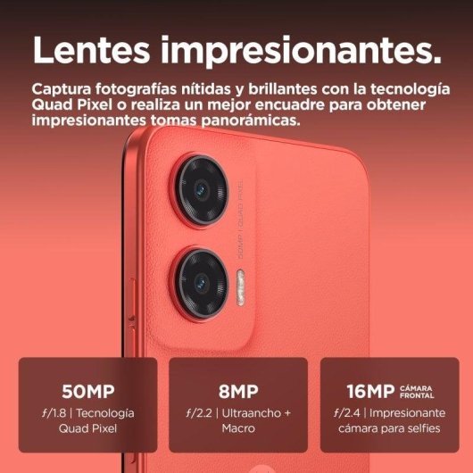Motorola Moto G35 5G 8GB 256GB 6.72" Rojo