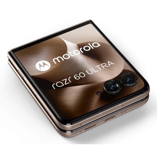 Smartphone Motorola Razr 60 Ultra 16GB 512GB Snapdragon 8 Elite doble pantalla plegable madera