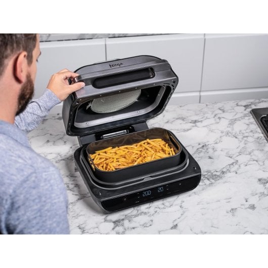 Freidora de aire Ninja AG551DE 5.7L 2460W con temporizador y 6 programas automáticos