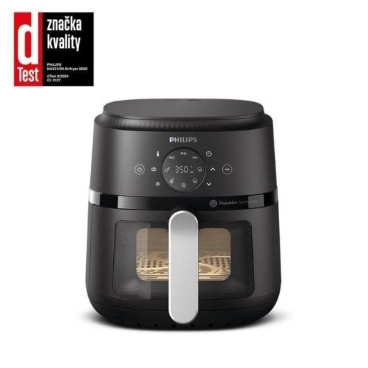 Airfryer Philips NA221/00 Digitaal Venster 4,2L 1500W RapidAir Zilver
