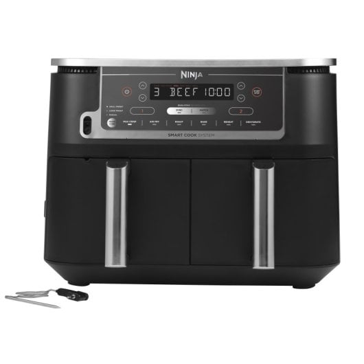 Freidora de aire Ninja AF451EU 9,5L 2470W doble cubeta control táctil LED