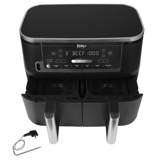 Freidora de aire Ninja AF451EU 9,5L 2470W doble cubeta control táctil LED