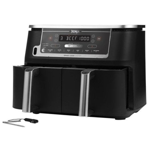 Heißluftfritteuse Ninja AF451EU 9.5L 2470W Doppelkammer Touch-LED